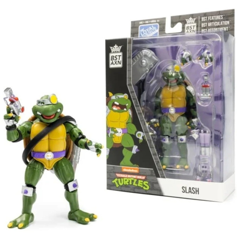 SLASH The Loyal Subjects BST AXN Teenage Mutant Ninja Turtles TMNT Action Figure